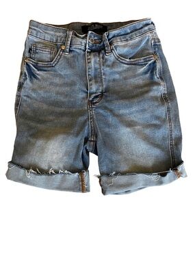Judy Blue High Waist Tummy Control Cooling Denim Shorts Size Small